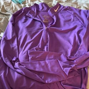 Nike Purple Pro Quarter-Zip